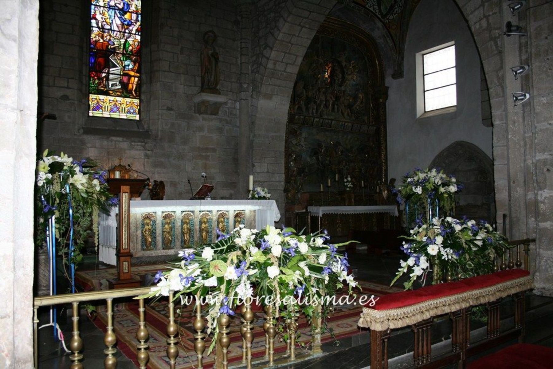 Decoración interior de Iglesia