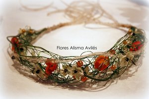 diadema para arras y comunión