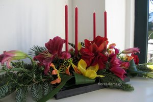 Centro de mesa de navidad
