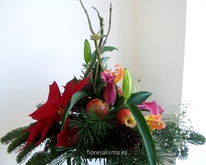 Centro de mesa de navidad