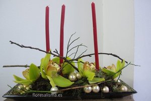 Centro de mesa de navidad