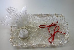 bandeja para arras y anillos