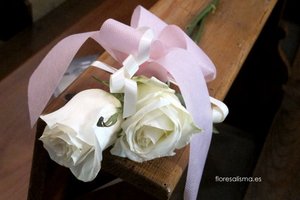 Decoración para boda de Flores Alisma de Avilés de la Iglesia de Jesús Nazareno en El Pito