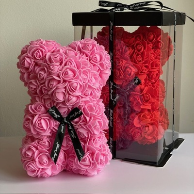 oso de rosas foam
