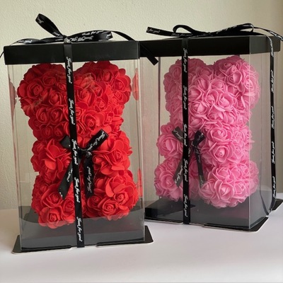 oso de rosas foam