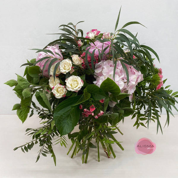 Ramo de Peonias, Rosas y Hortensia