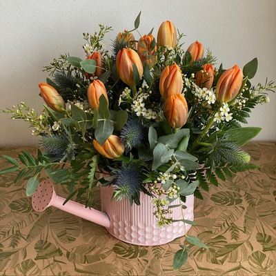 Centro con Tulipanes