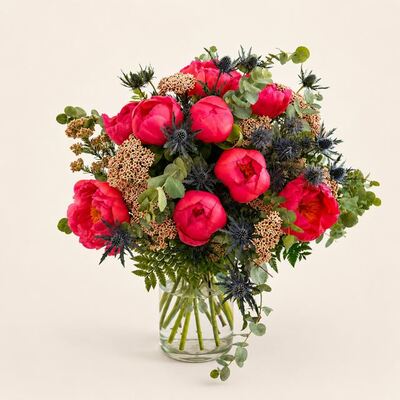 RAMO DE PEONÍAS DE TEMPORADA | FLORES ALISMA AVILÉS