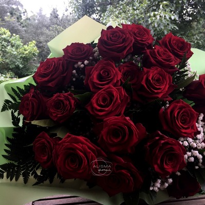 Ramo de 18 rosas rojas  